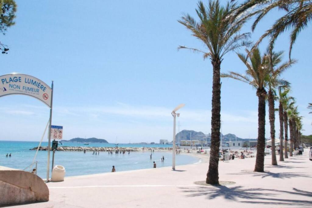 Blue Summer Vibes Apartment For 4P, Ac, Balcony, Parking, Beach At 50M, Spa Access -4 La Ciotat Luaran gambar