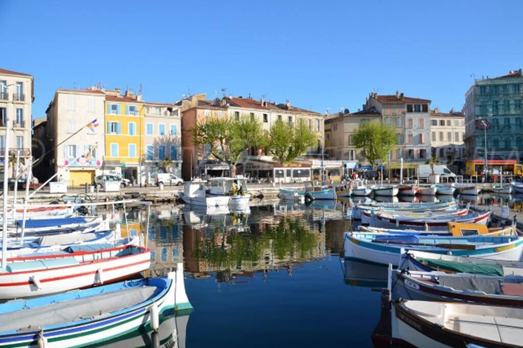 Blue Summer Vibes Apartment For 4P, Ac, Balcony, Parking, Beach At 50M, Spa Access -4 La Ciotat Luaran gambar
